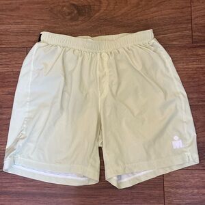 IronMan shorts size large. Pale green